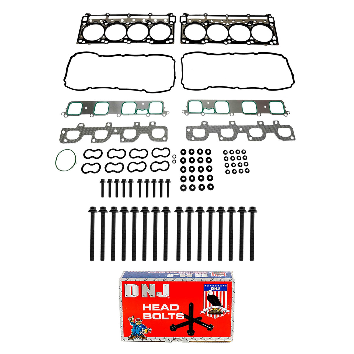 DNJ Head Gasket Set for LS Gen IV 5.3/6.0/6.2 2007-2017