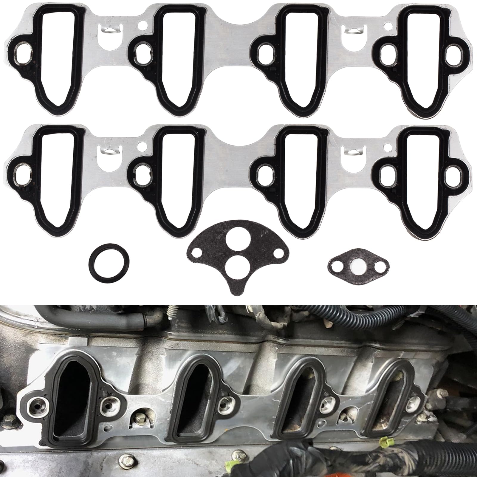 Lynshine Intake Manifold Gasket for LS Gen IV 5.3/6.0/6.2 2007-2017
