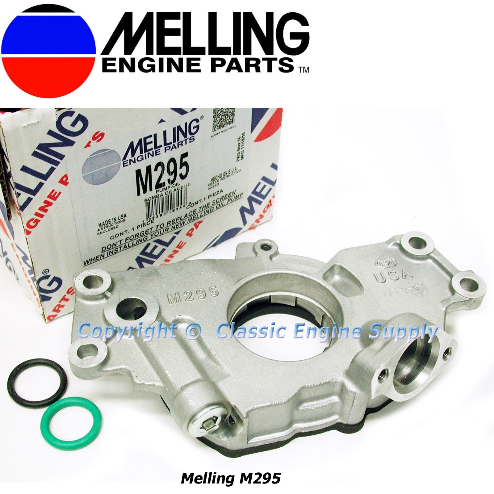 Melling Oil Pump for LS Gen IV 5.3/6.0/6.2 2007-2017
