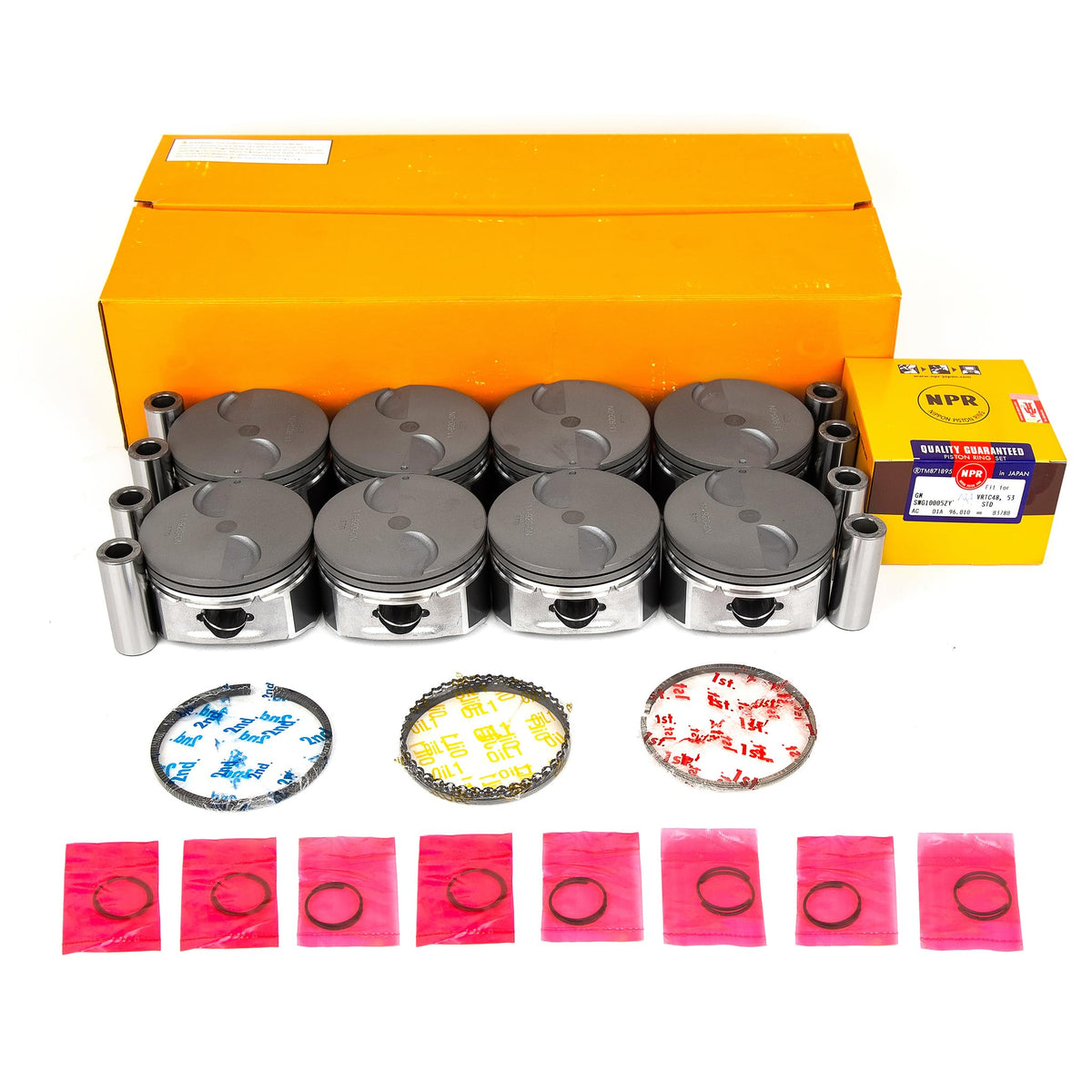 Mizumo Auto Pistons & Rings for LS Gen IV 5.3/6.0/6.2 2007-2017