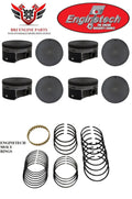 Enginetech Pistons & Rings for LS Gen IV 5.3/6.0/6.2 2007-2017