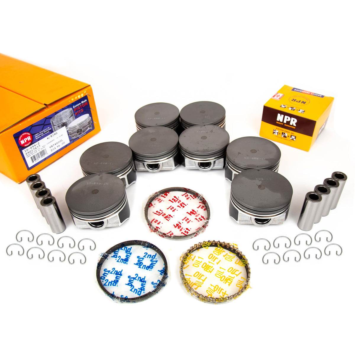 Evergreen Pistons & Rings for LS Gen IV 5.3/6.0/6.2 2007-2017