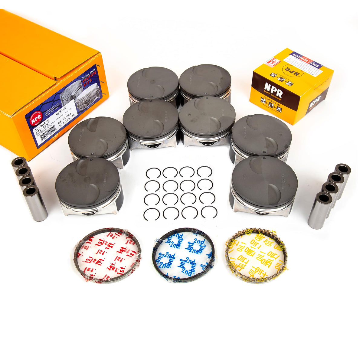 Evergreen Pistons & Rings for LS Gen IV 5.3/6.0/6.2 2007-2017