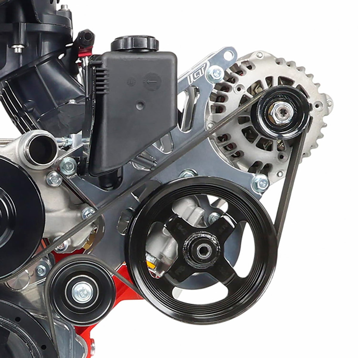 ICT Billet Power Steering Pump for LS Gen IV 5.3/6.0/6.2 2007-2017
