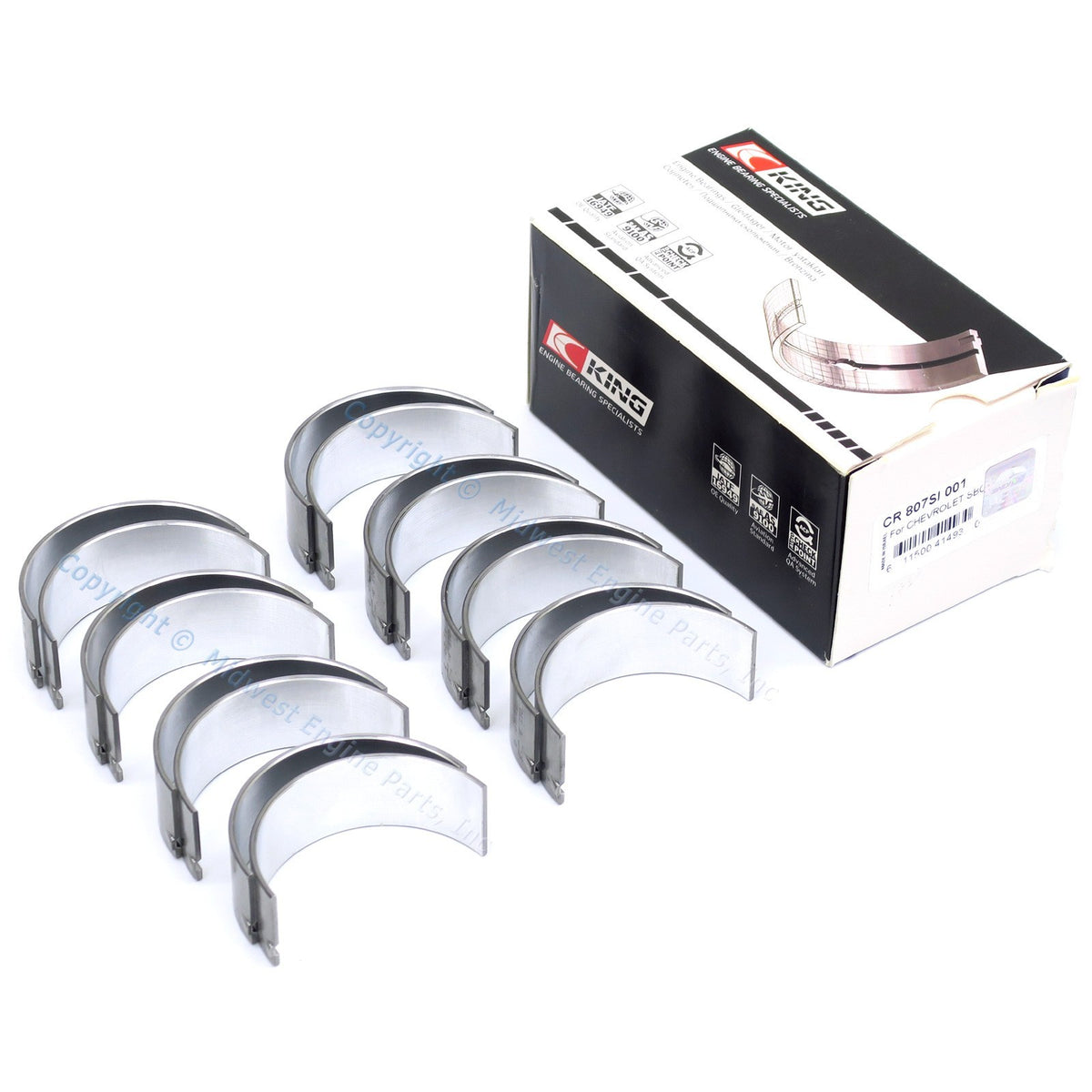 King Rod Bearings for LS Gen IV 5.3/6.0/6.2 2007-2017