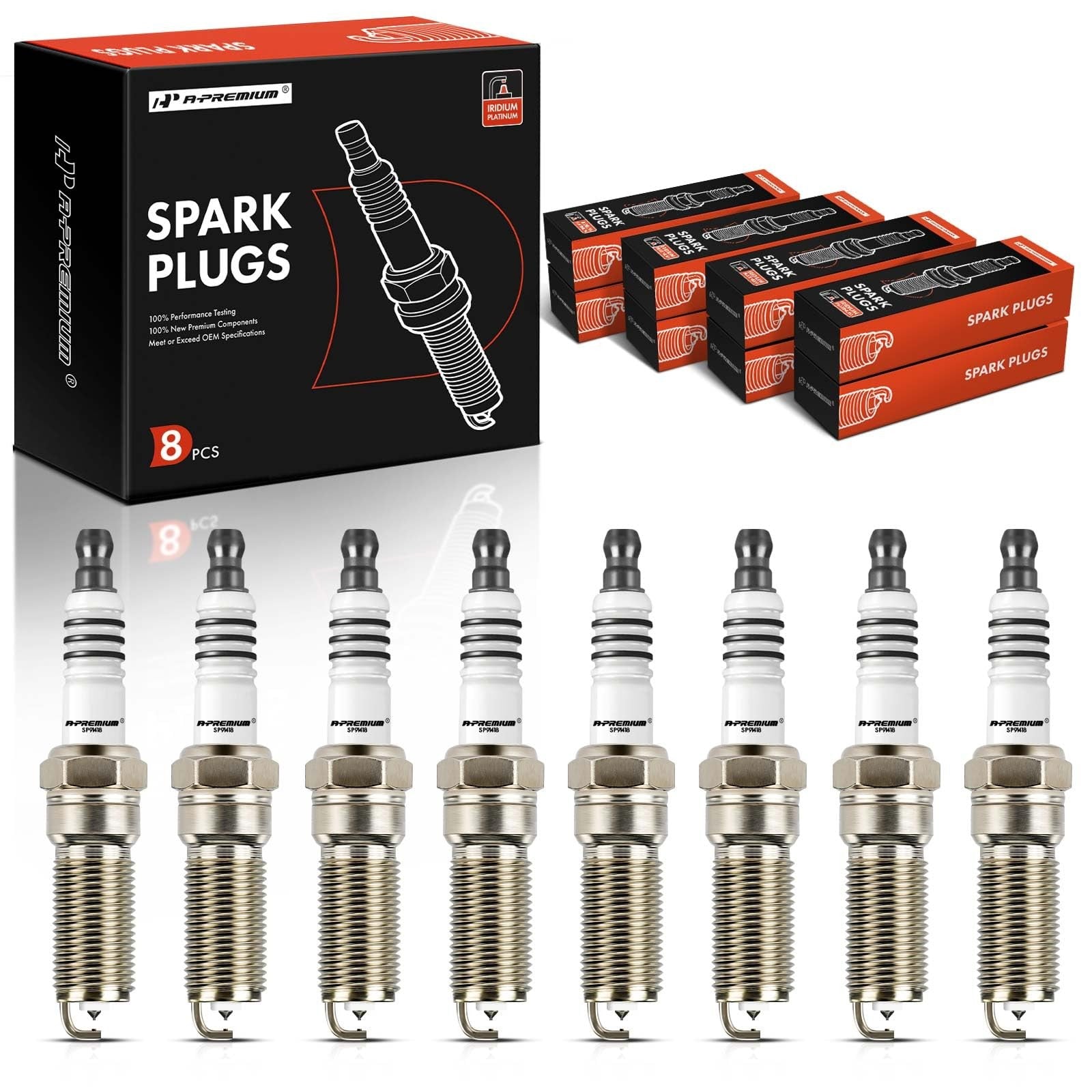 A-Premium Spark Plugs for LS Gen IV 5.3/6.0/6.2 2007-2017