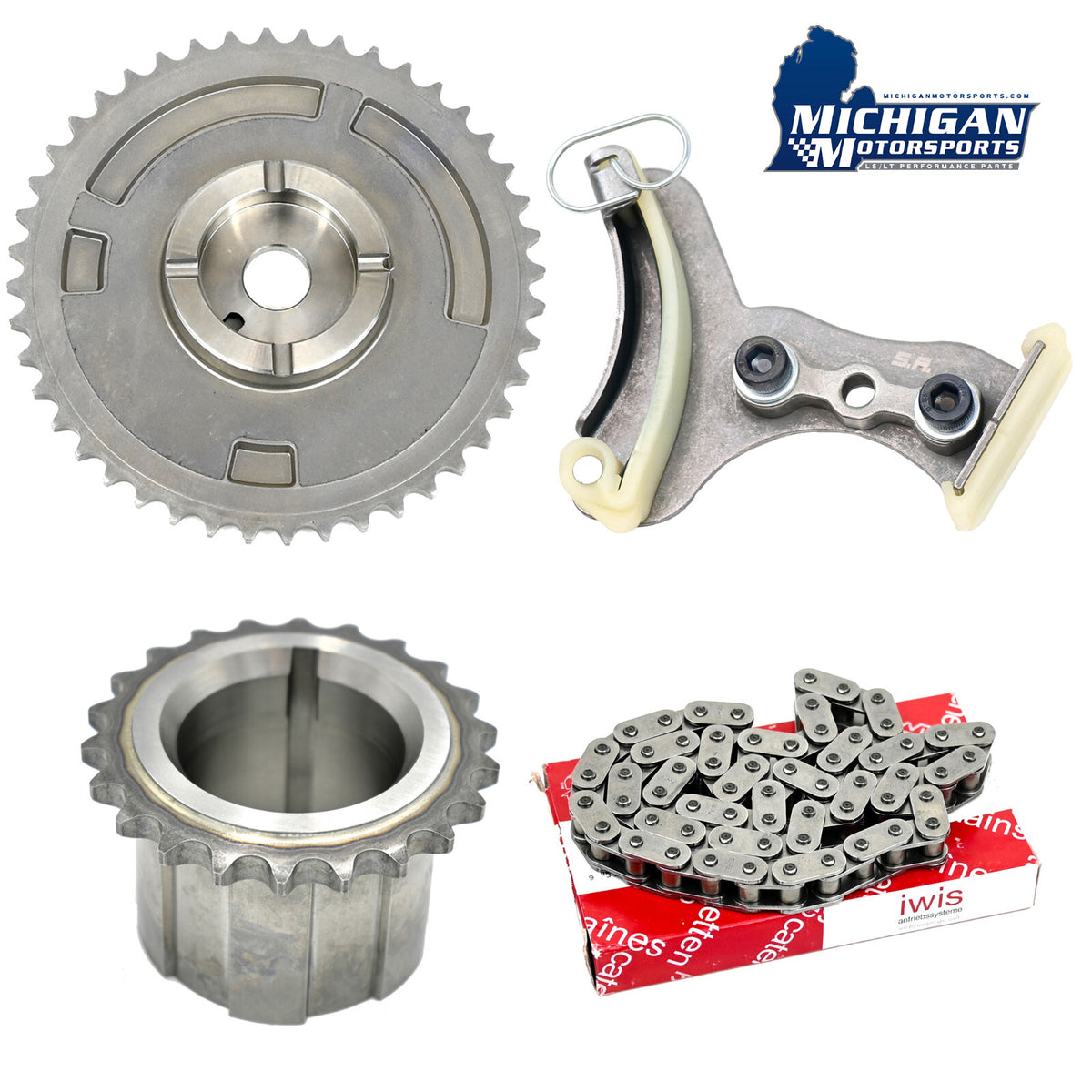 Michigan Motorsports Timing Chain Kit for LS Gen IV 5.3/6.0/6.2 2007-2017