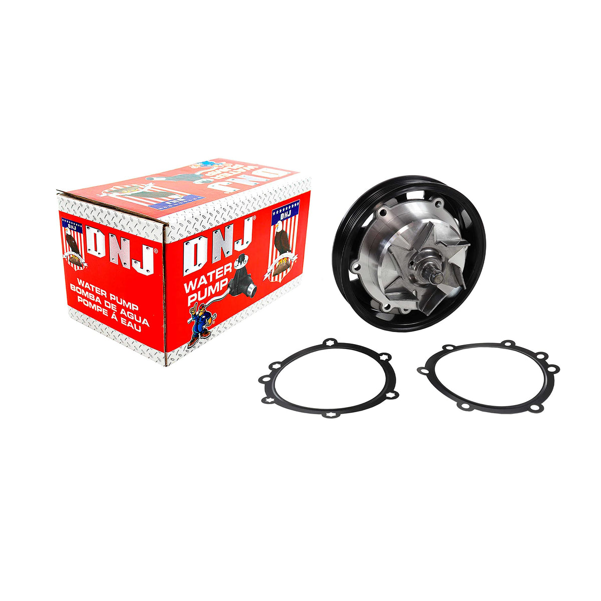 DNJ Water Pump for LS Gen IV 5.3/6.0/6.2 2007-2017