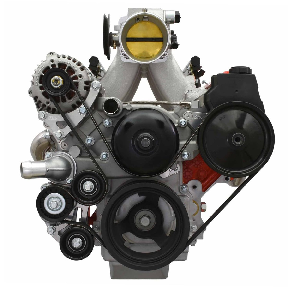 ICT Billet Water Pump for LS Gen IV 5.3/6.0/6.2 2007-2017