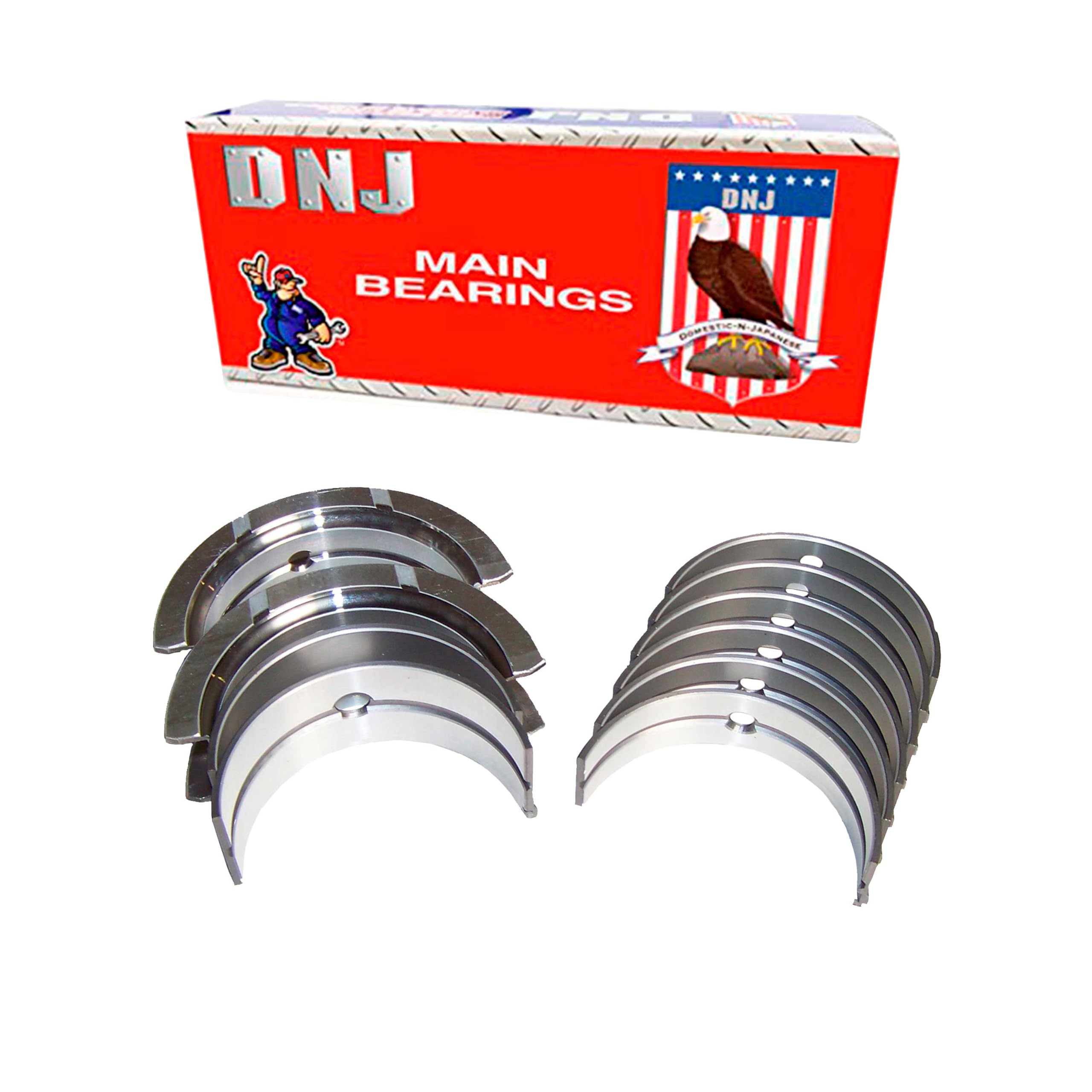 DNJ Main Bearings for Mopar 5.2/5.9 Magnum 1992-2003