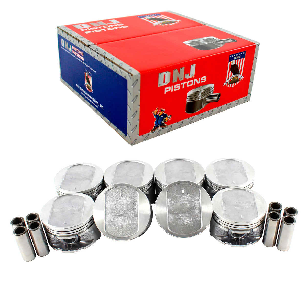 DNJ Pistons & Rings for Mopar 5.2/5.9 Magnum 1994-2003