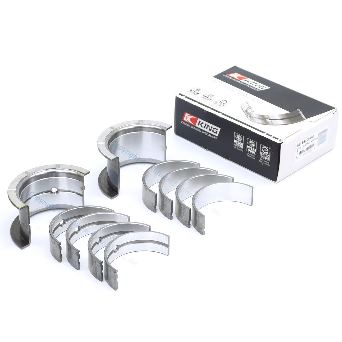 King Main Bearings for Small Block Chevy 350 1967-2002
