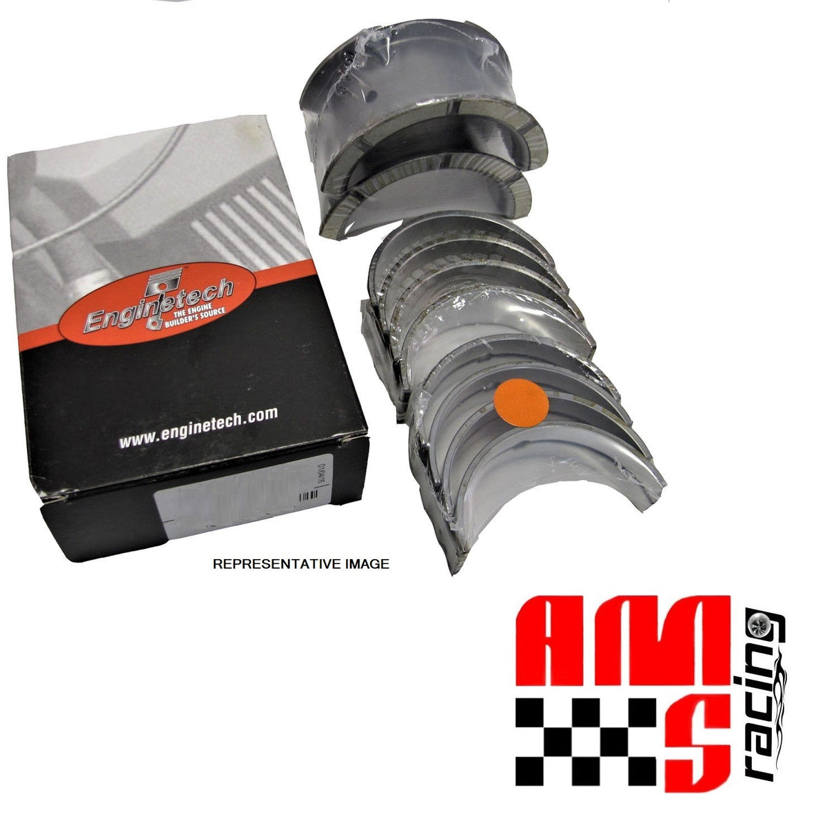 Enginetech Main Bearings for Small Block Chevy 350 1970-1980