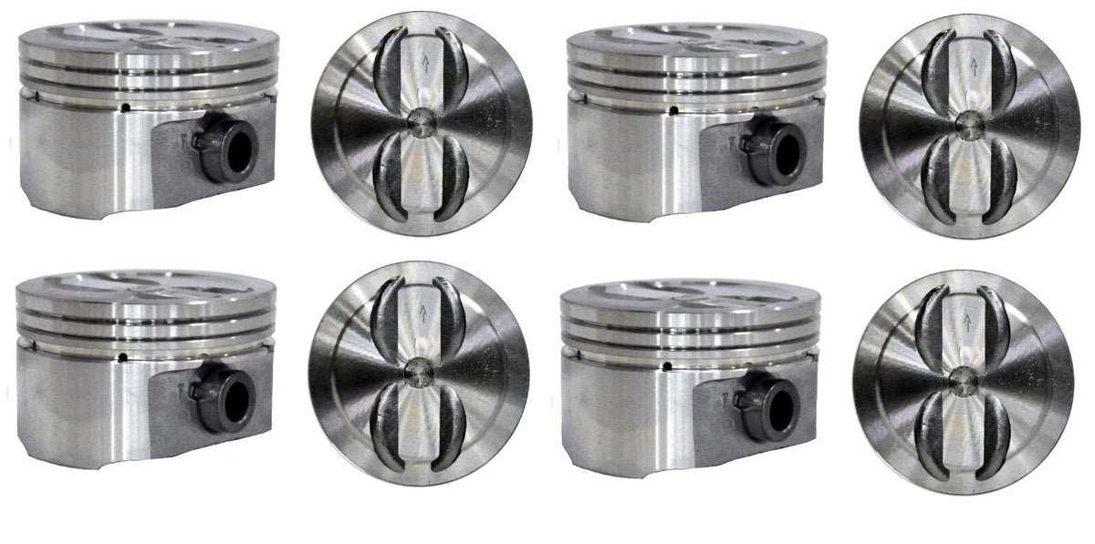 Enginetech Pistons & Rings for Small Block Chevy 350 1996-2002
