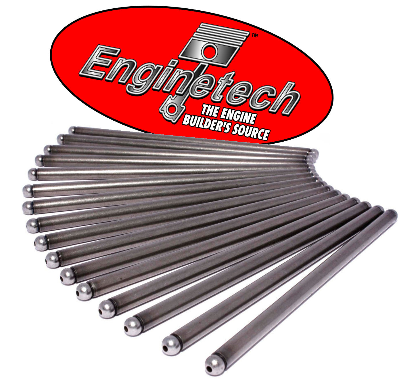 Enginetech Pushrods for Small Block Chevy 350 1967-2002