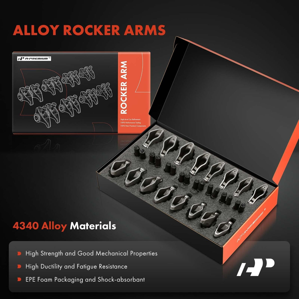 A-Premium Rocker Arms for Small Block Chevy 350 1967-2002