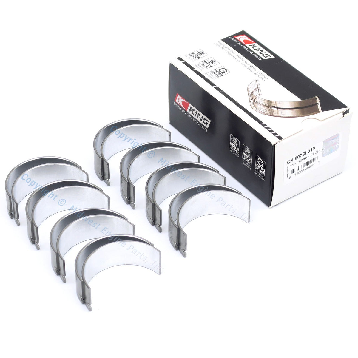 King Rod Bearings for Small Block Chevy 350 1967-2002