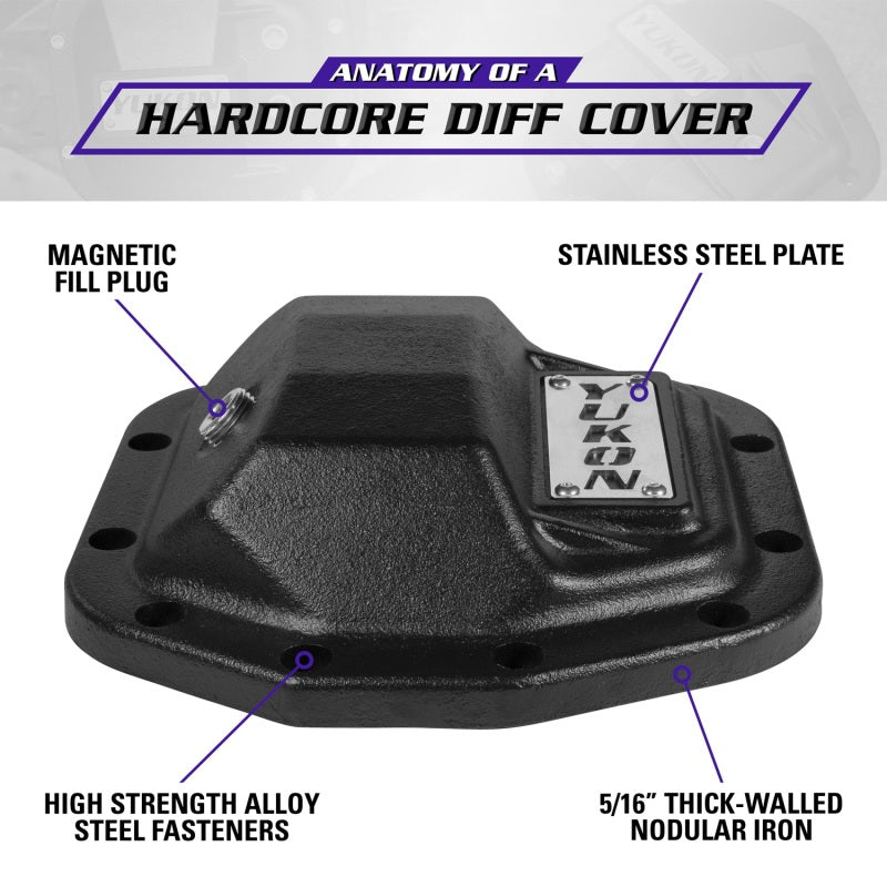 Differential Cover Yukon Gear & Axle YHCC-D35JL