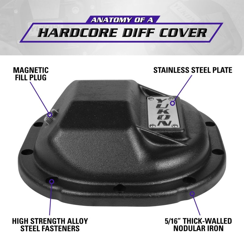 Yukon Gear & Axle Differential Cover for Universal Fitment 1990-2025
