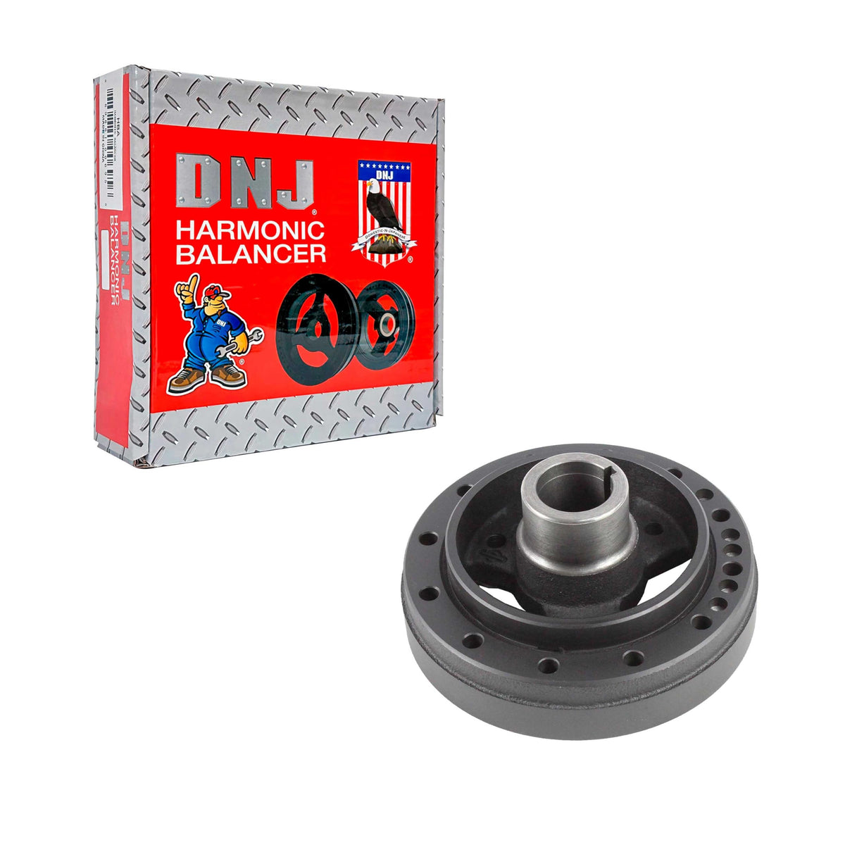 DNJ Harmonic Balancer for Vortec 4.3 V6 1996-2014