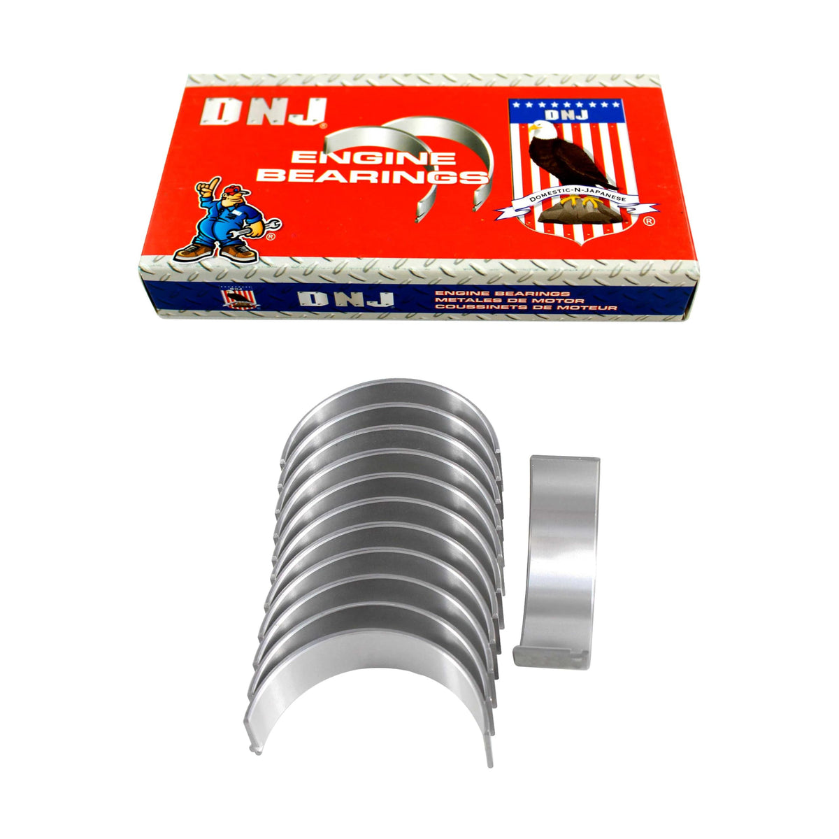 DNJ Rod Bearings for Vortec 4.3 V6 1996-2014
