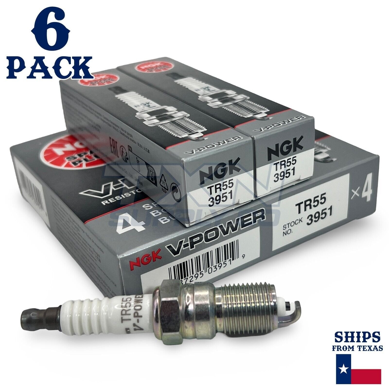 NGK Spark Plugs for Vortec 4.3 V6 1996-2004