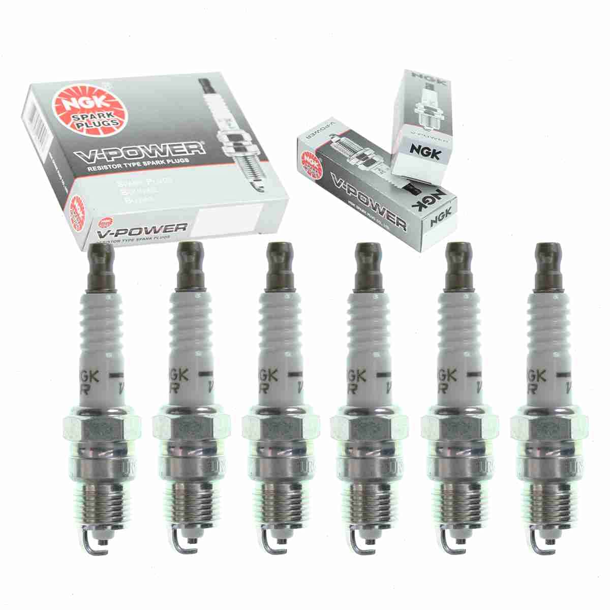 Sixity Auto Spark Plugs for Vortec 4.3 V6 1996-2014