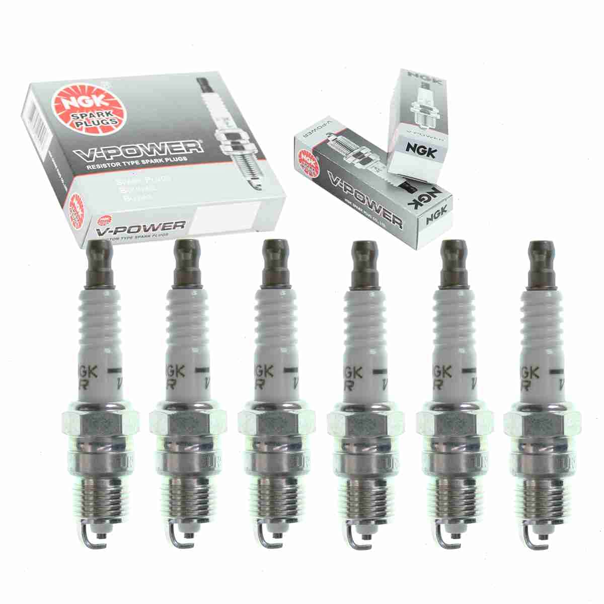 Sixity Auto Spark Plugs for Vortec 4.3 V6 1996-2014